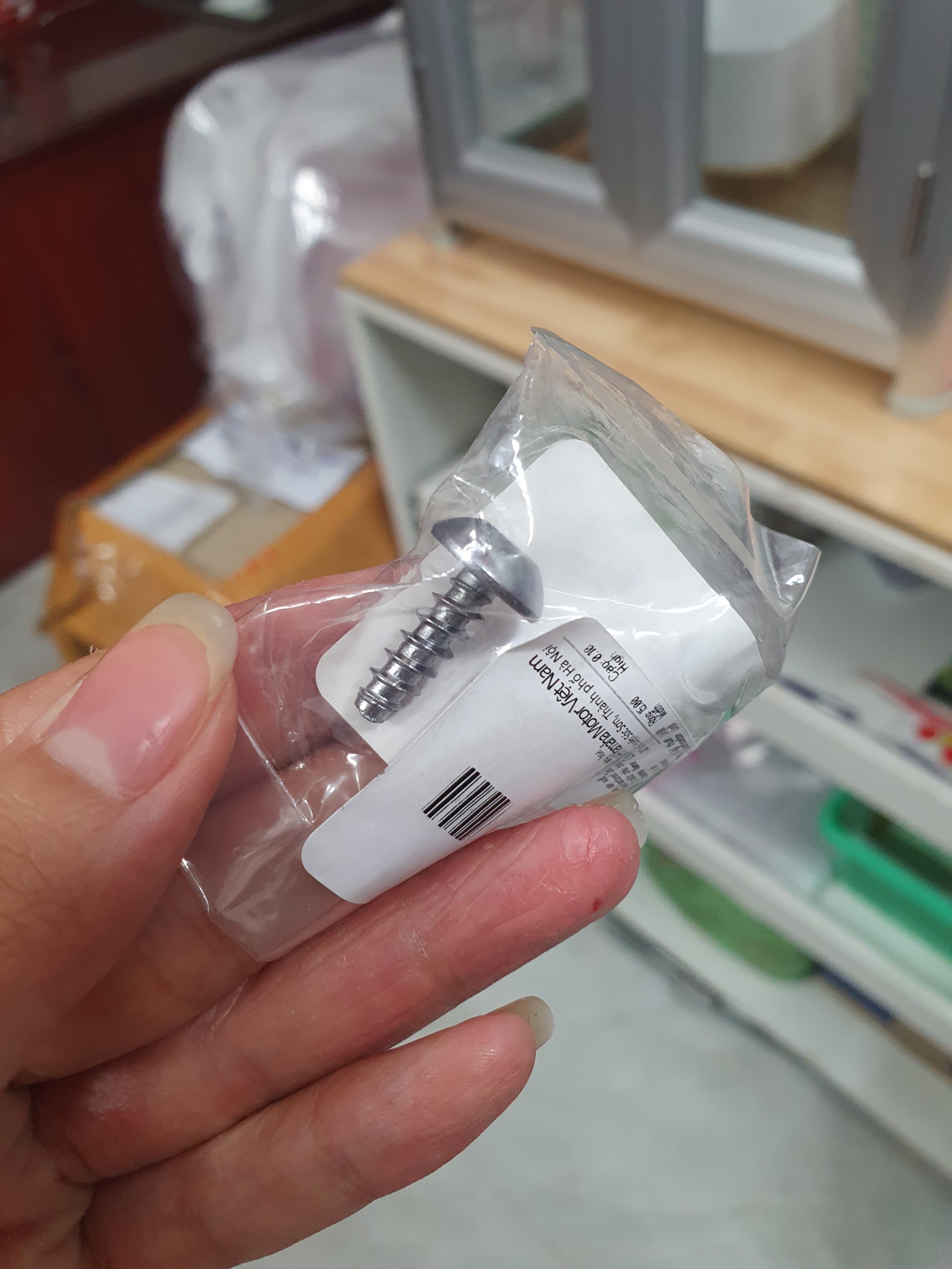 Ốc Dàn Áo Xe Ex150 Ex135 Chính Hãng (đầu lục giác)