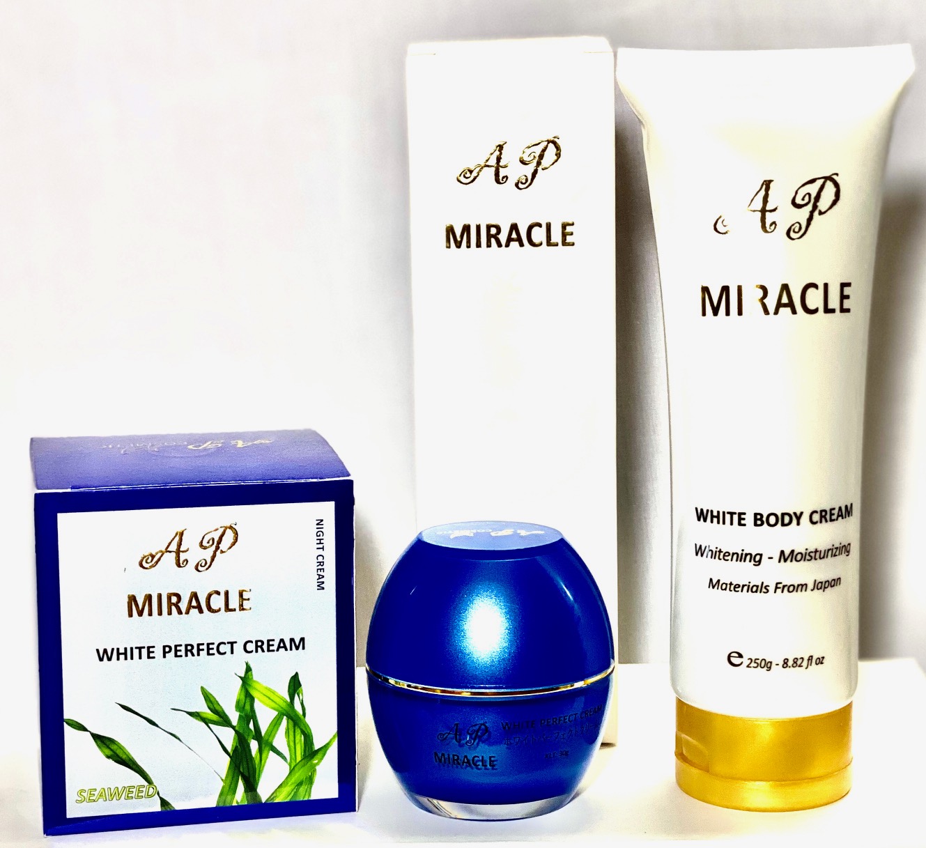 KEM DƯỠNG TRẮNG DA GIỮ ẨM ĐÊM 30G AP MIRACLE