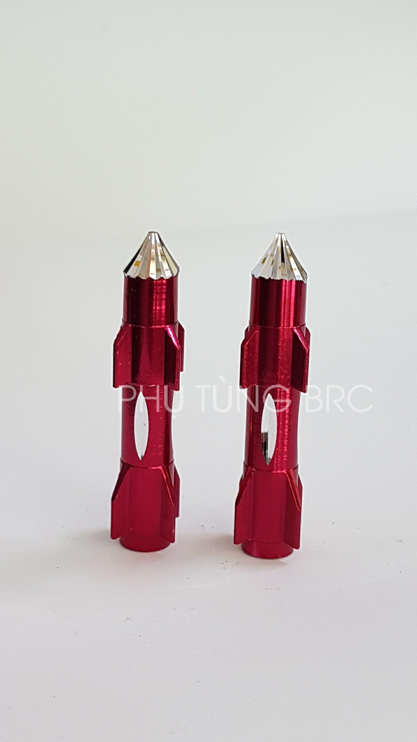 Đầu chụp đủa thắng xe máy kiểu hỏa tiễn ( 2 chiếc ).