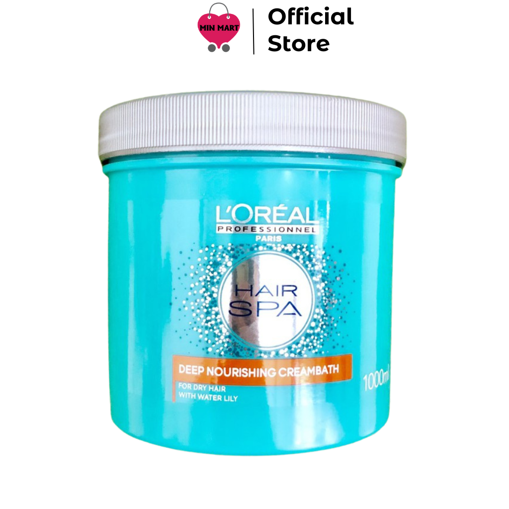 (Chính Hãng) (1000ML) Kem Ủ Tóc L’oreal Hair Spa Deep Nourishing Creambath