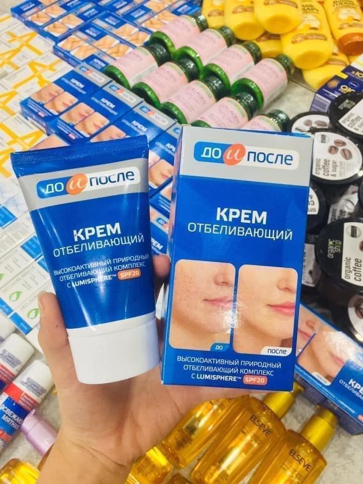 Kem mờ nám và tàn nhang Kpem Nga (hộp 100ml)