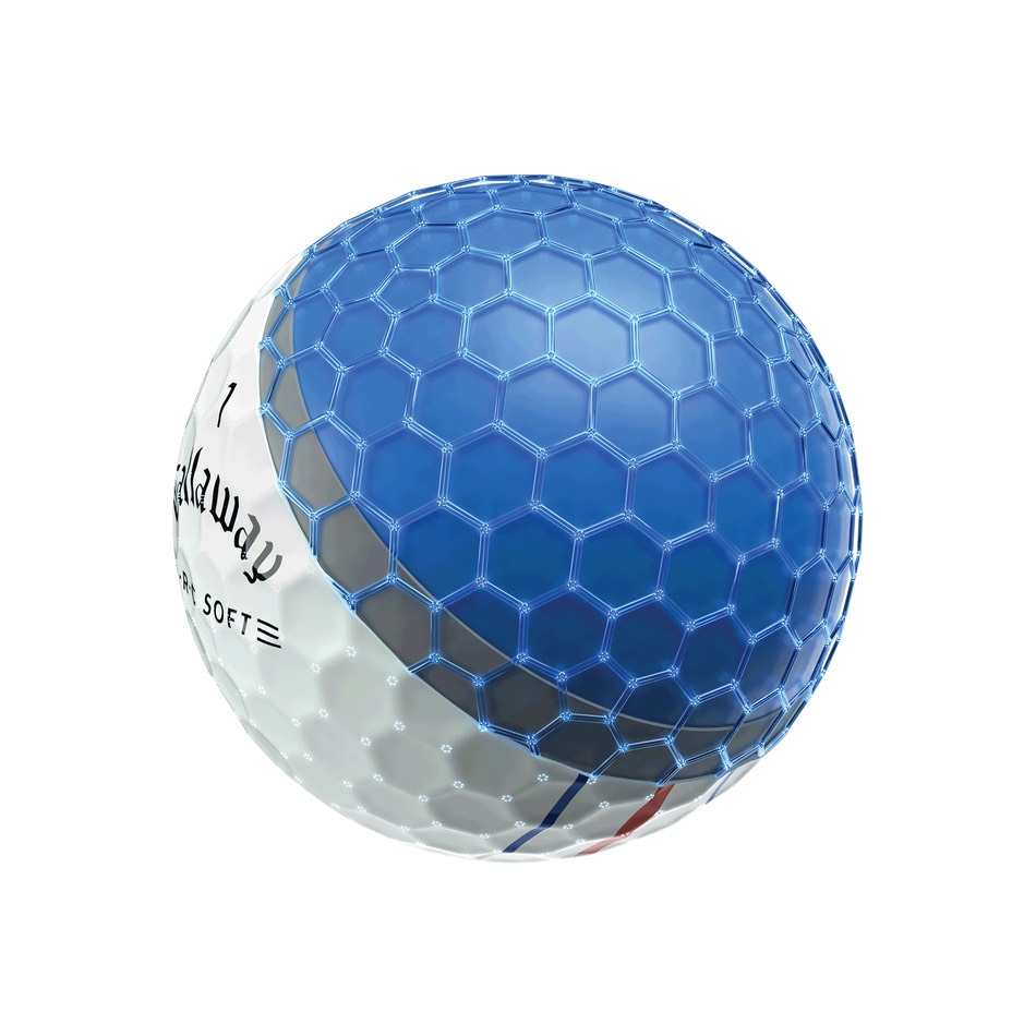 Bóng Golf Callaway Kẻ Line 3 Vạch