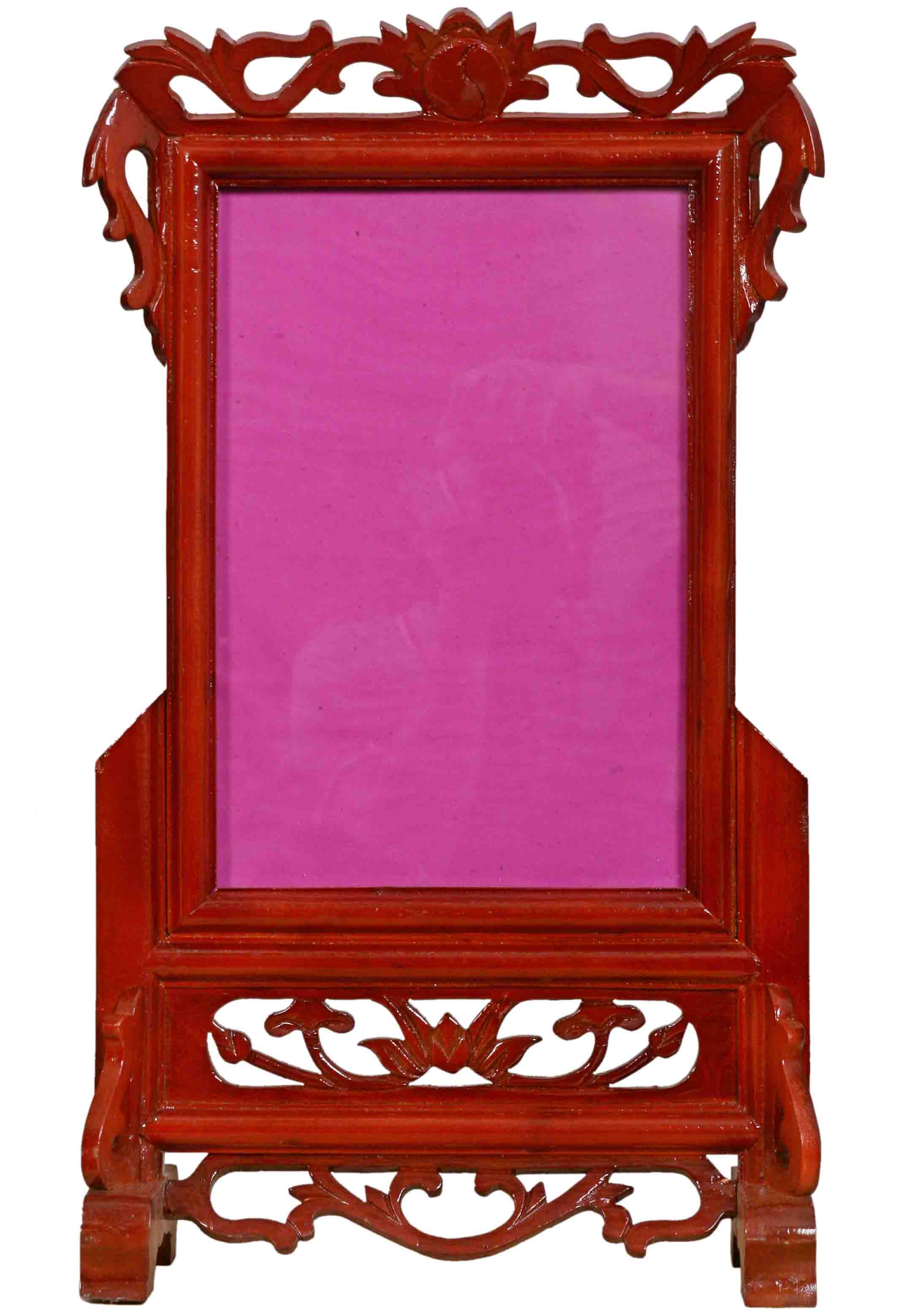 Khung ảnh thờ gỗ hương cao cấp