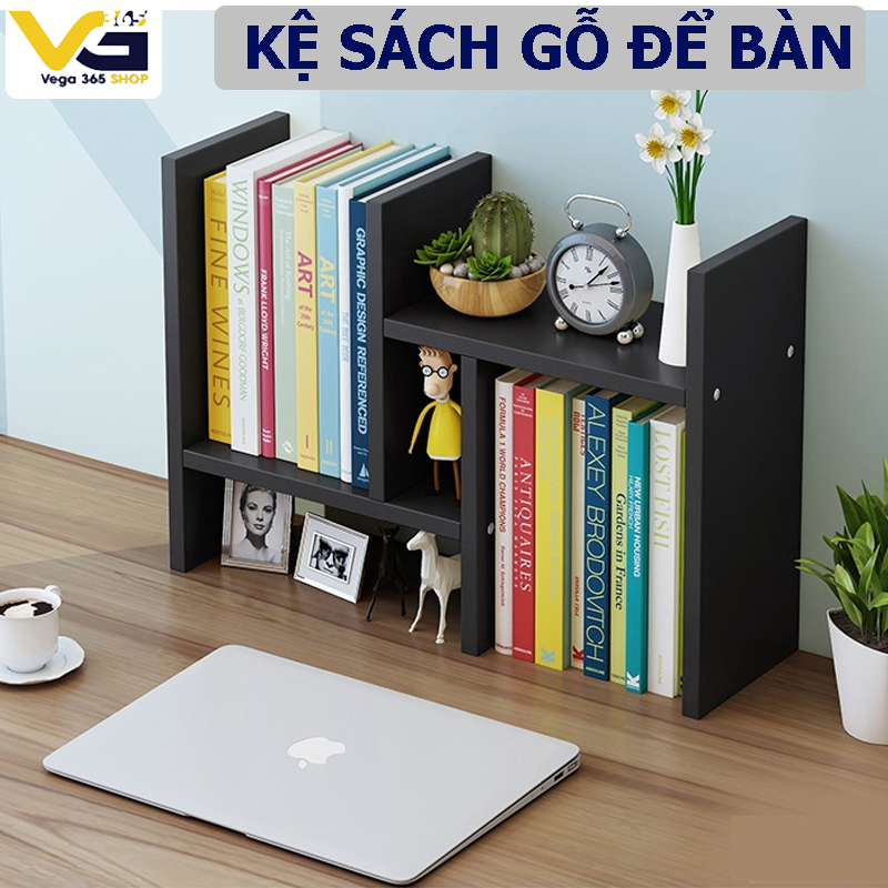 Kệ sách giá sách để bàn tiện ích thông minh - GP62, giá sách gỗ mini để bàn, tủ gỗ trưng bày mini, Kệ sách gỗ đa ngăn để bàn tiện ích - gỗ MDF, Kệ gỗ để bàn trang trí