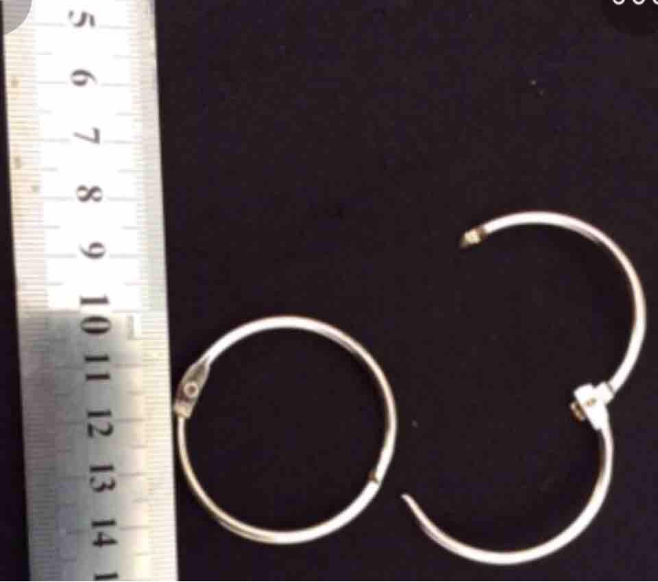 2  khoen đóng gáy sách 3,5 cm