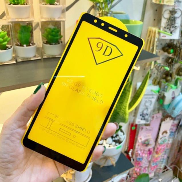 Cường Lực Full SamSung A6 - A8- A7 2018 - A9 2018 - A6+/ A6 Plus - A8+/ A8 Plus - A8 Star (tặng giấy lau) 9D