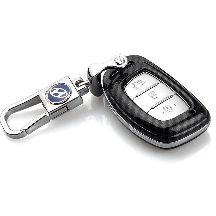 ốp chìa khoá cabon cao cấp cho xe huyndai