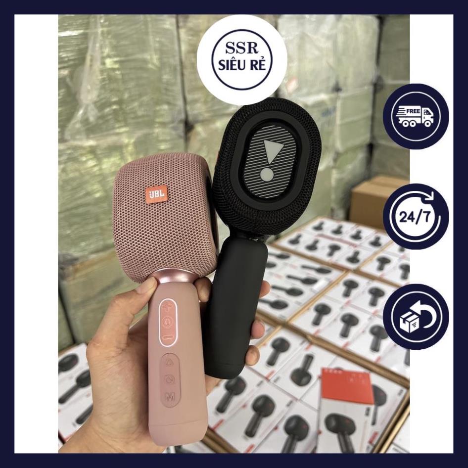 Mic Karaoke Bluetooth Cao Cấp Ssr Kmc500 - Loa Bluetooth Karaoke (215299)
