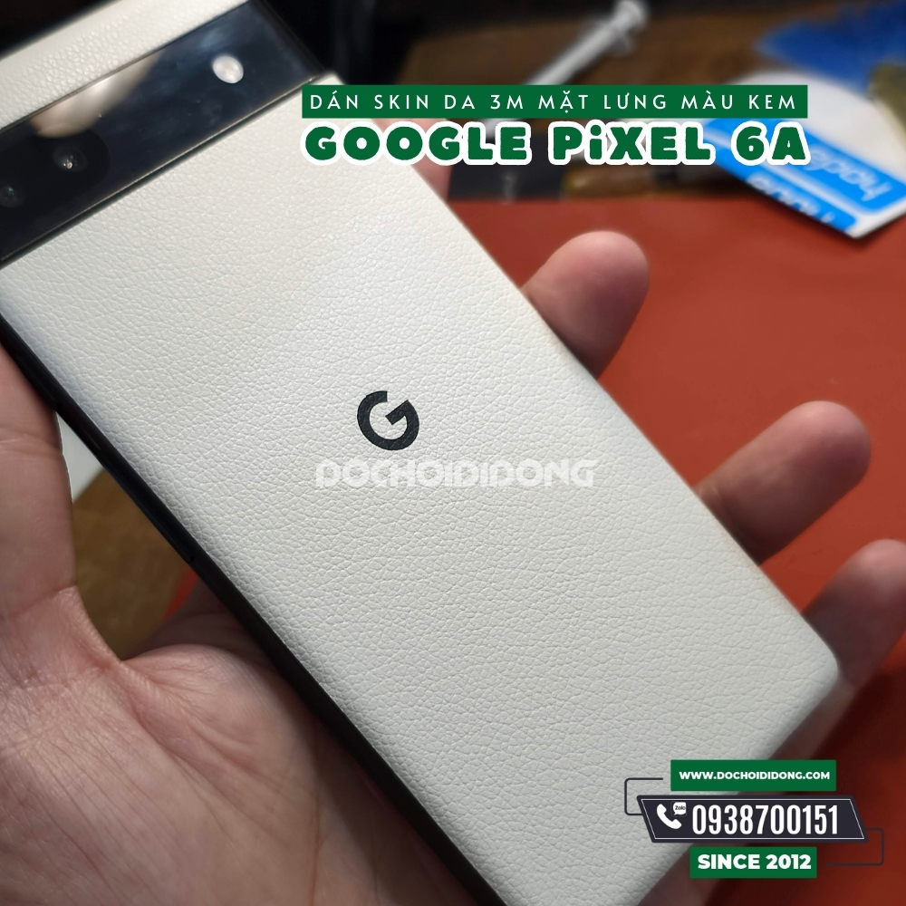 Miếng dán PPF skin cao cấp đổi màu mặt lưng bảo vệ Google Pixel 6a