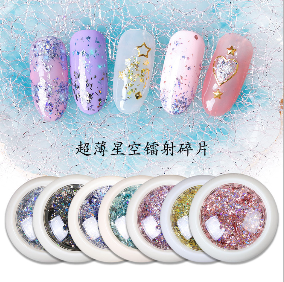 [HCM]Set 8 Hộp Phụ Kiện Trang Trí Móng
