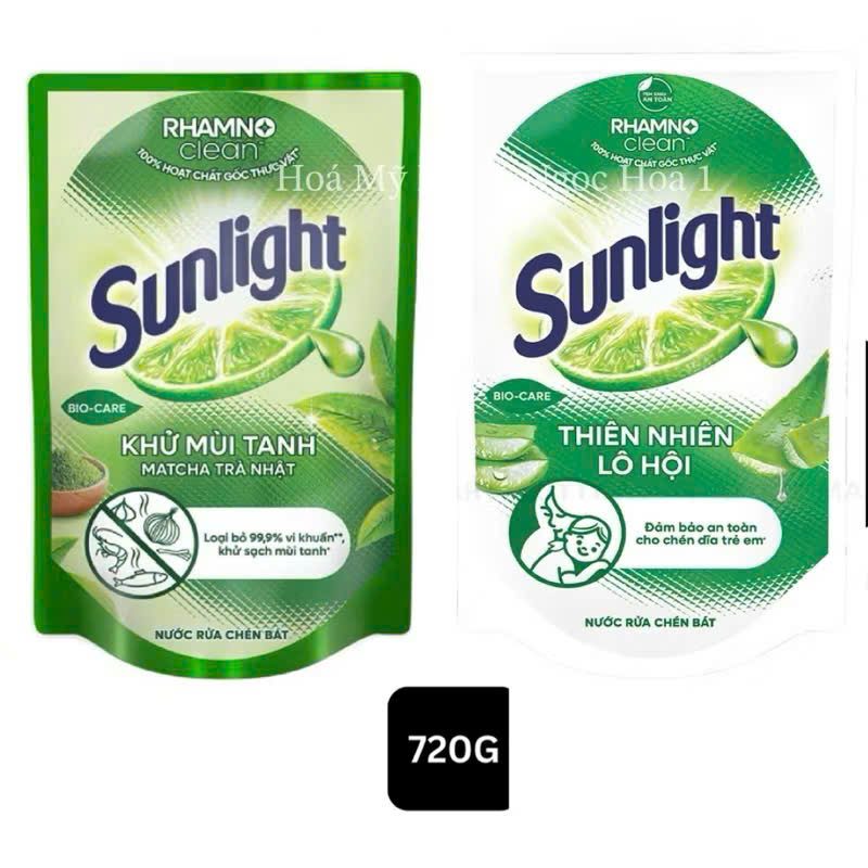 NƯỚC RỬA CHÉN BÁT SUNLIGHT TÚI 720g