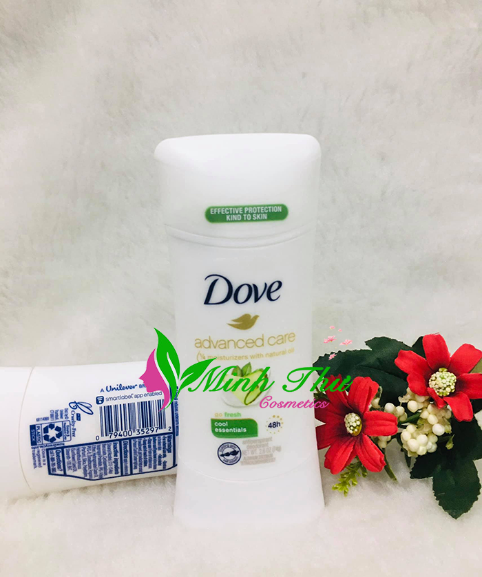 Lăn Sáp Khử Mùi Dove Advanced Care 72h 74gr