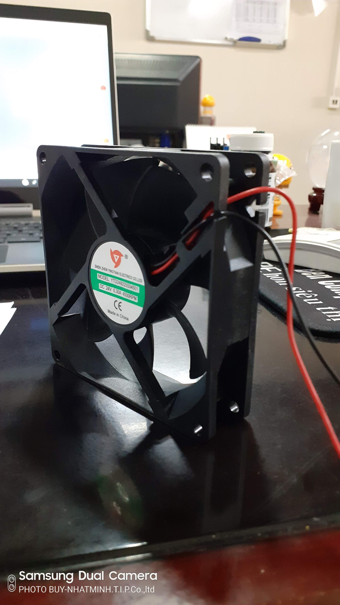 quạt  24v 9x9x3cm-3c
