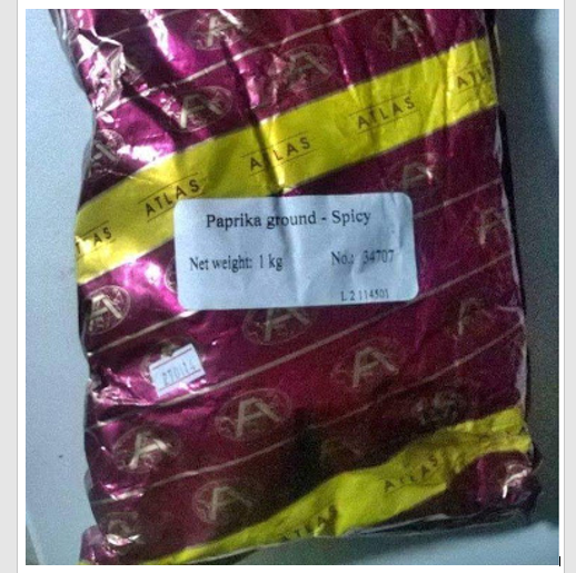 Ớt bột Paprika Noble Spicy Ground hiệu atlas gói 10g