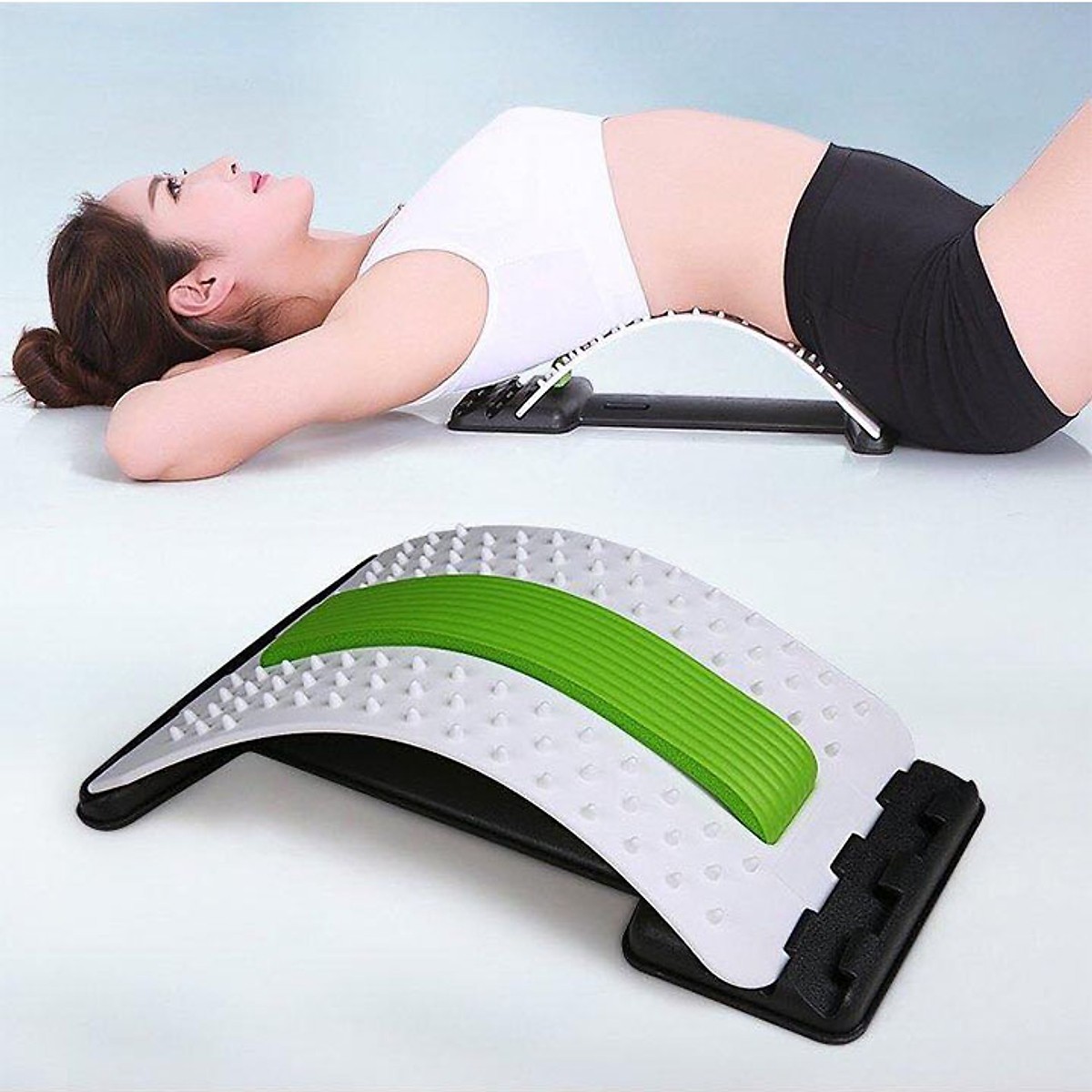 Khung nắn chỉnh cột sống khung định hình cột sống điều trị thoát vị đĩa đệm đau lưng vai gáy dụng cụ hỗ trợ tập lưng