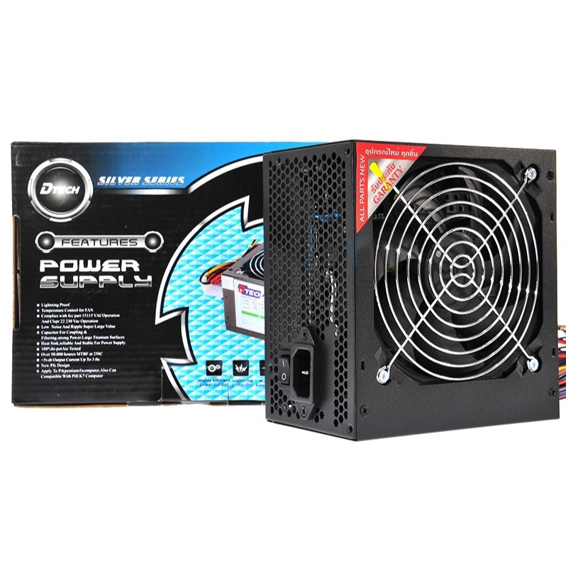 NGUỒN CPU 650W DTECH 24F PW036