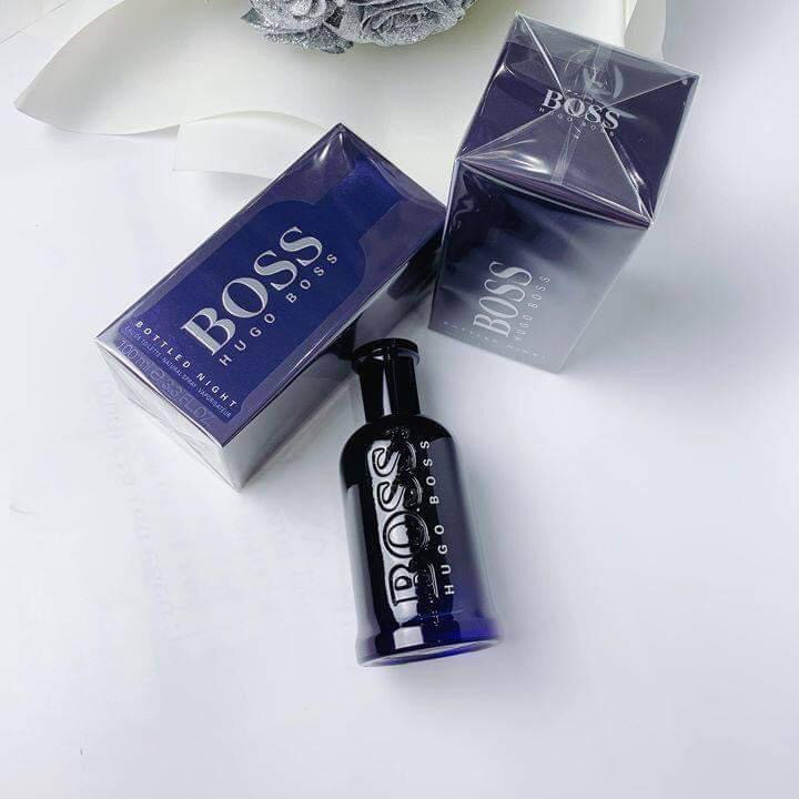 [FREE SHIP] Nước Hoa Nam Hugo Boss, Boss Bottled Night EDP 100ML