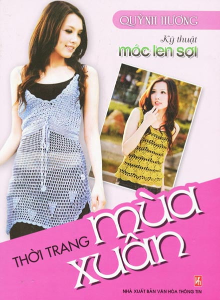 Fahasa - kỹ thuật móc len sợi - thời trang mùa xuân