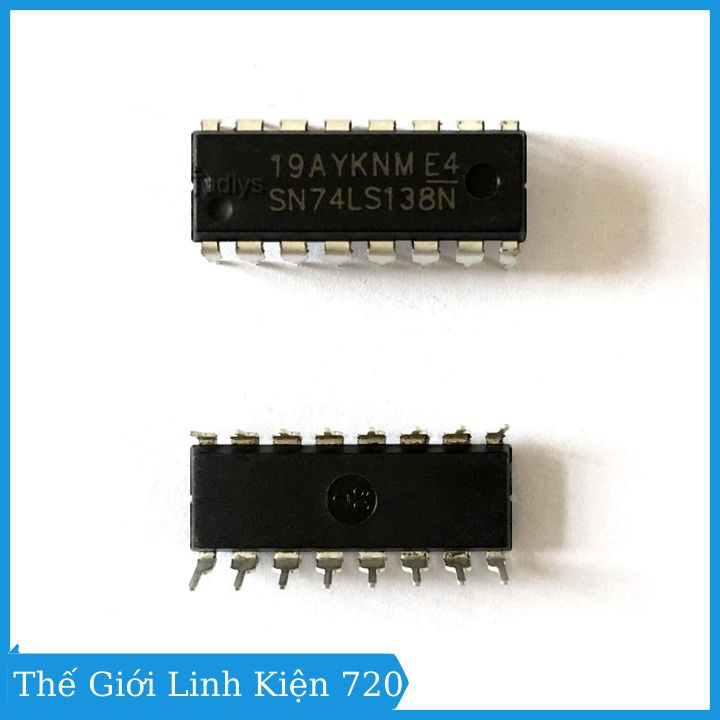 IC 74LS138 3 to 8 decoder/demultiplexer DIP16