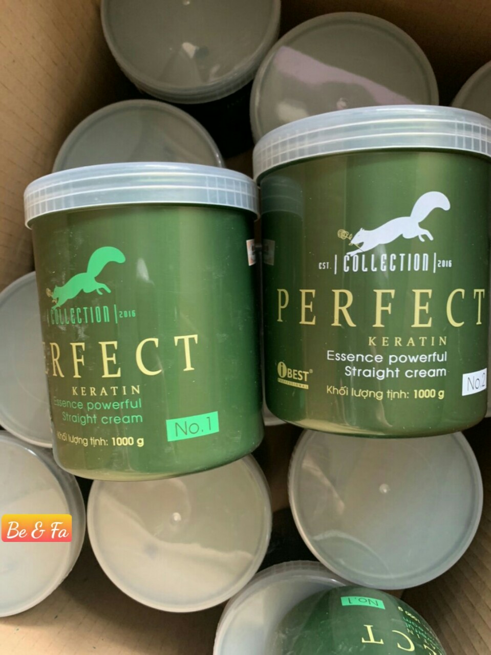 Cặp thuốc duỗi tóc ibest perfect 1000ml*2