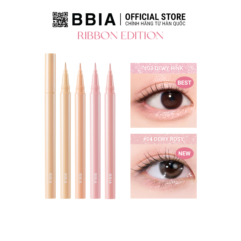 [HSD: 10.2026] Bút kẻ mắt nhũ siêu bắt sáng BBIA Last Glitter Highliner 0.5g