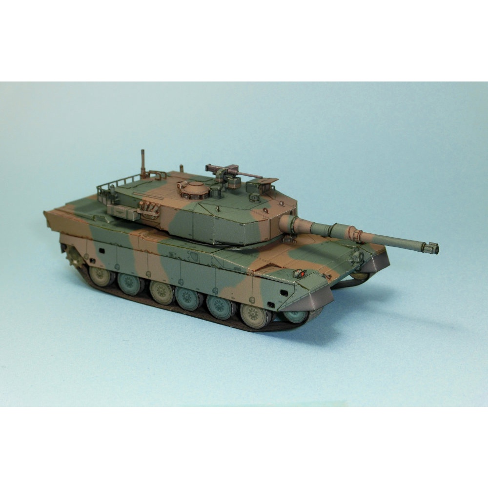 Mô hình giấy 3D xe tank Type 90 tỉ lệ 1/72