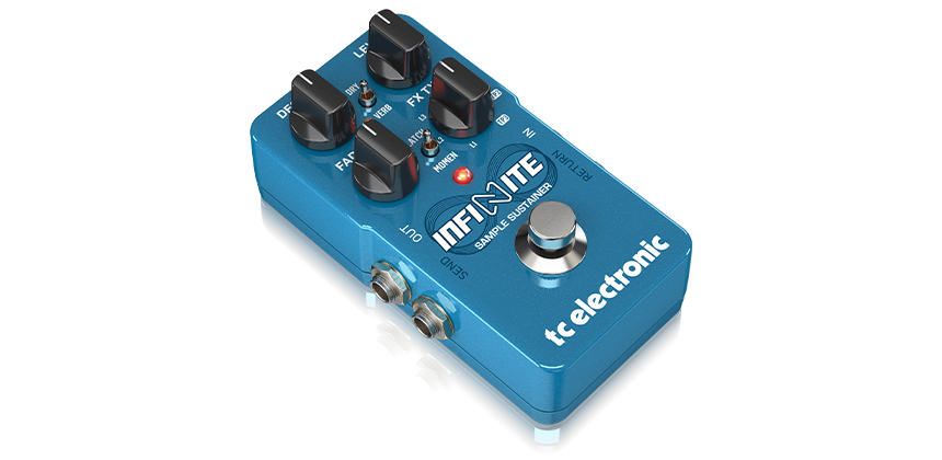 Effects and Pedals Tc Electronic INFINITE SAMPLE SUSTAINER