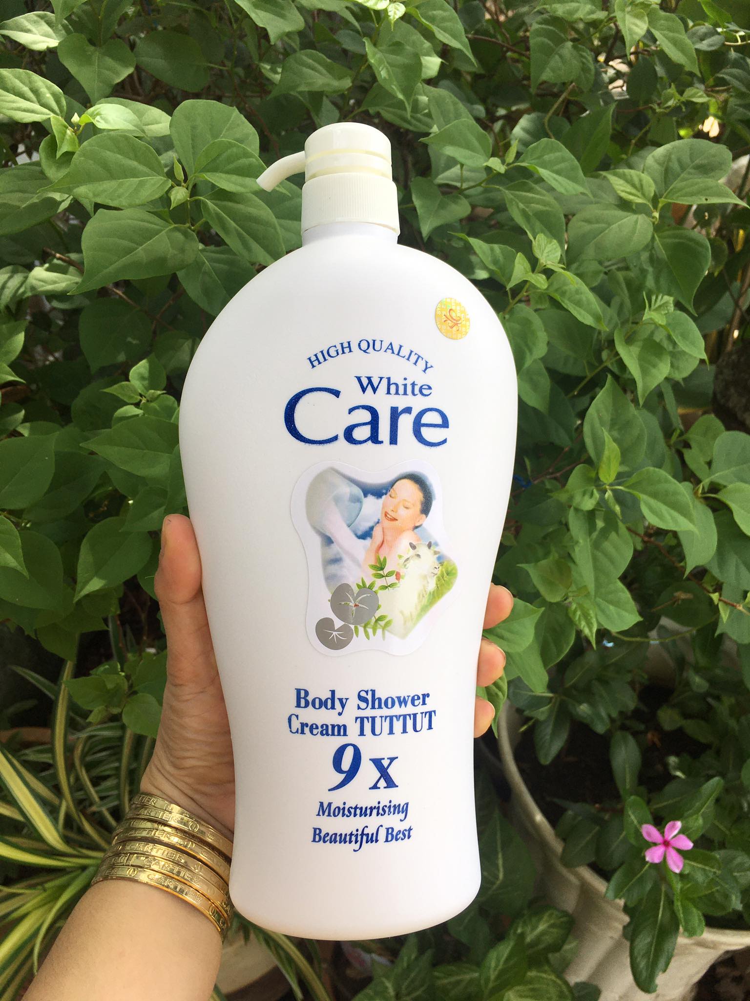 Sữa tắm dê white care 9X chai 1200ml