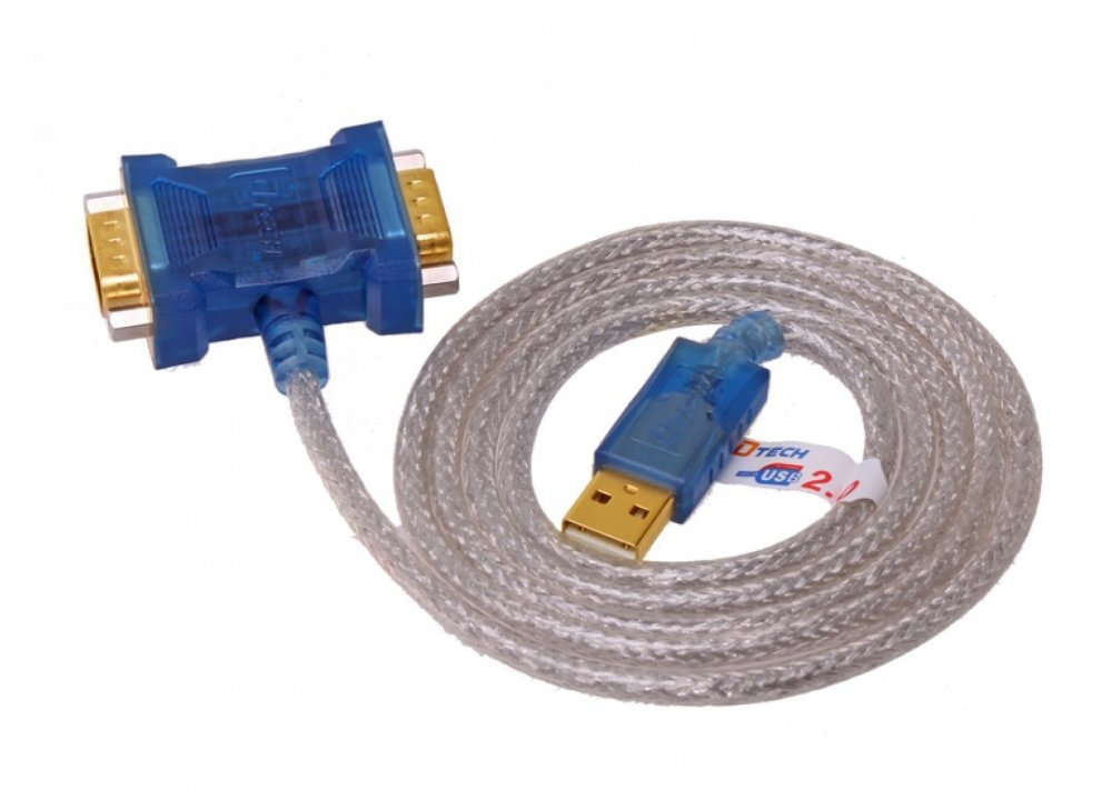 Dây cáp USB to 2 RS232 (Com DB9) DTECH DT-5024