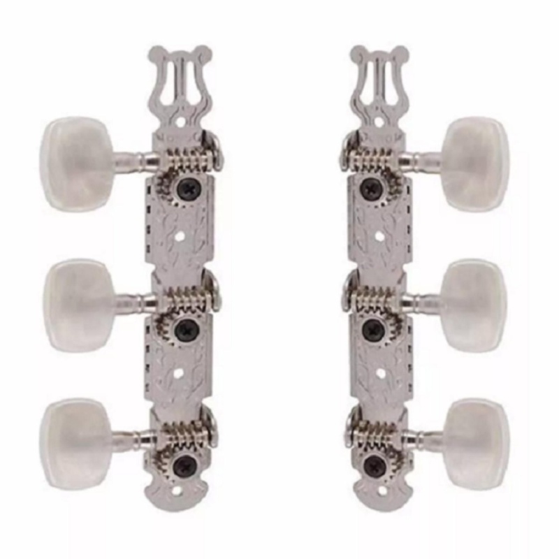 Bộ Khóa Đàn Guitar Classic trắng M13T cao cấp Phân Phối Nhạc Cụ Phụ Kiện Chính Hãng SolG