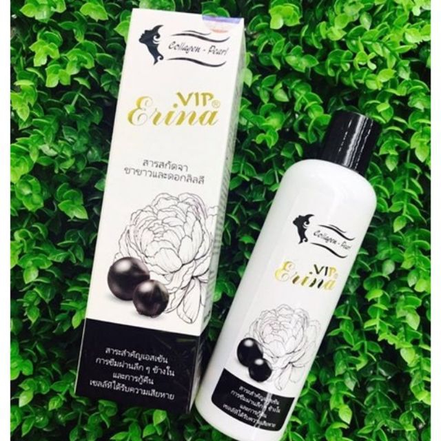 Sữa tắm Ủ Trắng Da Vip Erina Ngọc Trai Collagen 400ml Siêu Trắng