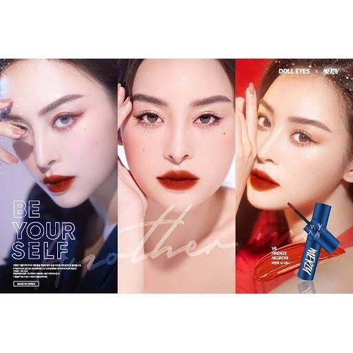 (V6 Vỏ xanh) Son kem lì Merzy The First Velvet Tint