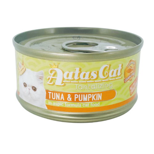 Pate cho mèo Aatas Cat nhiều vị lon 80gr