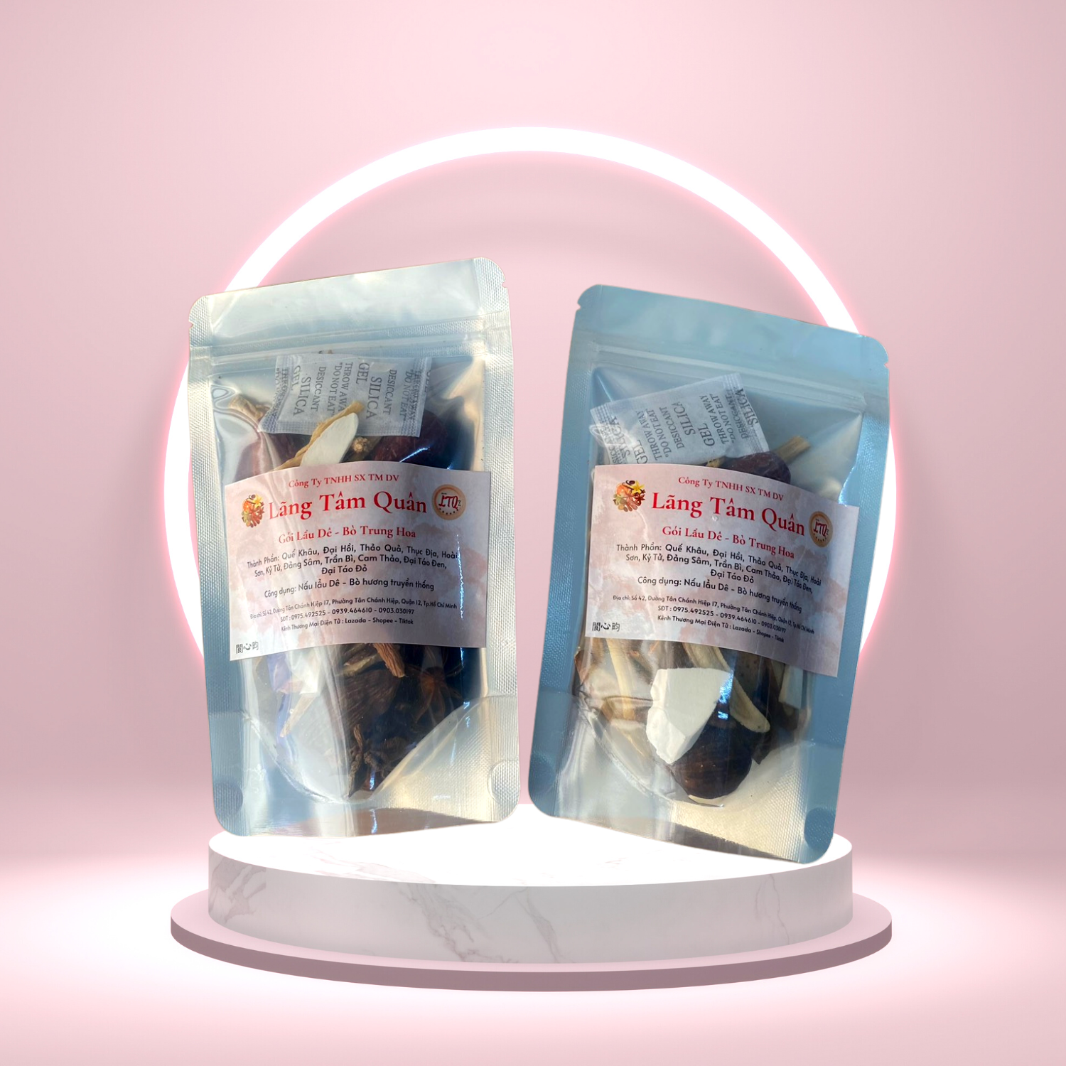 Set gia vị nấu lẩu Dê - Bò Trung Hoa