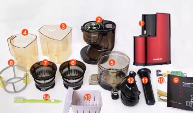 Máy ép chậm siêu bền RanBem 615 - bảo hành 12 tháng