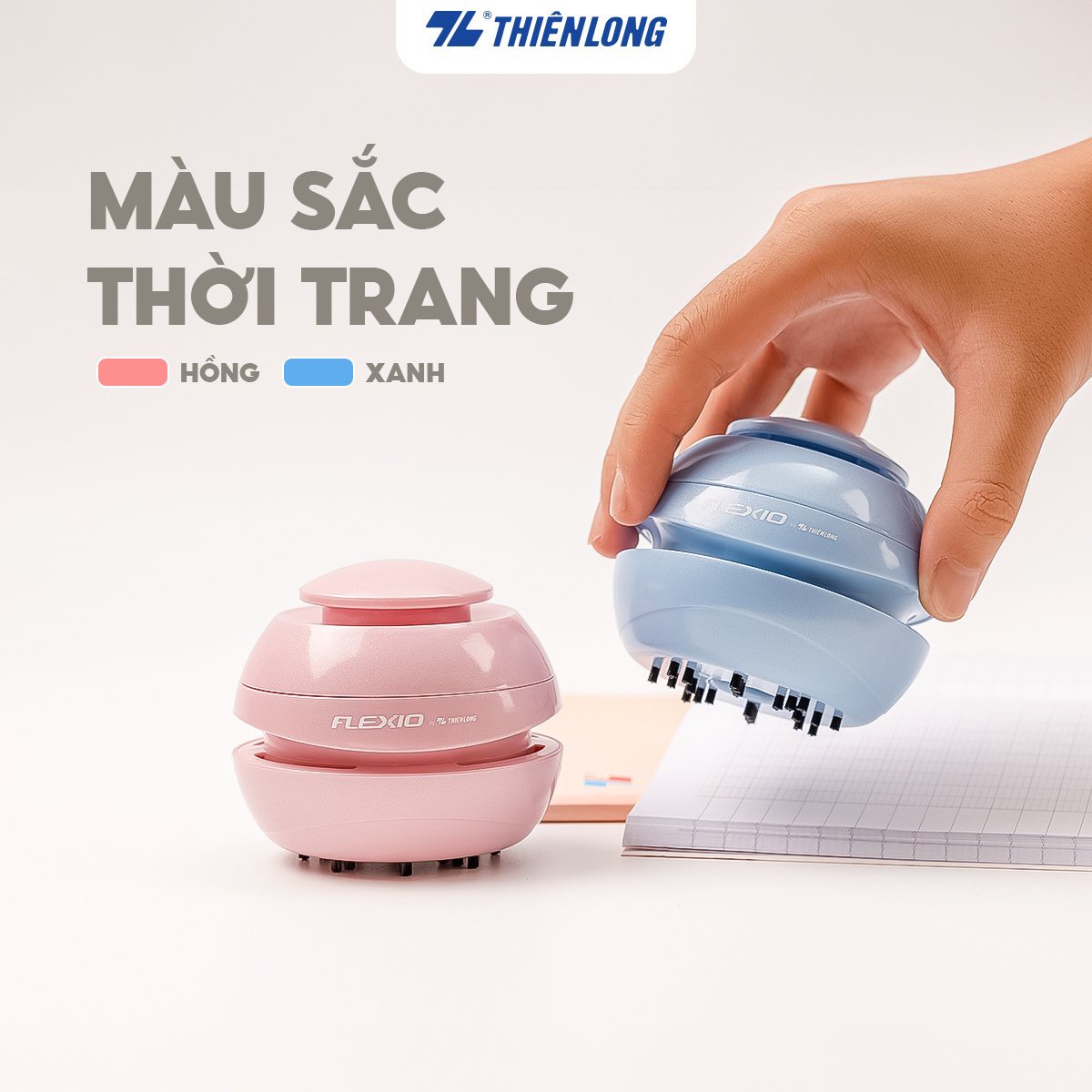 ( Tặng Thêm Pin Thiên Long ) Máy hút bụi mini Thiên Long Flexio MVE-001