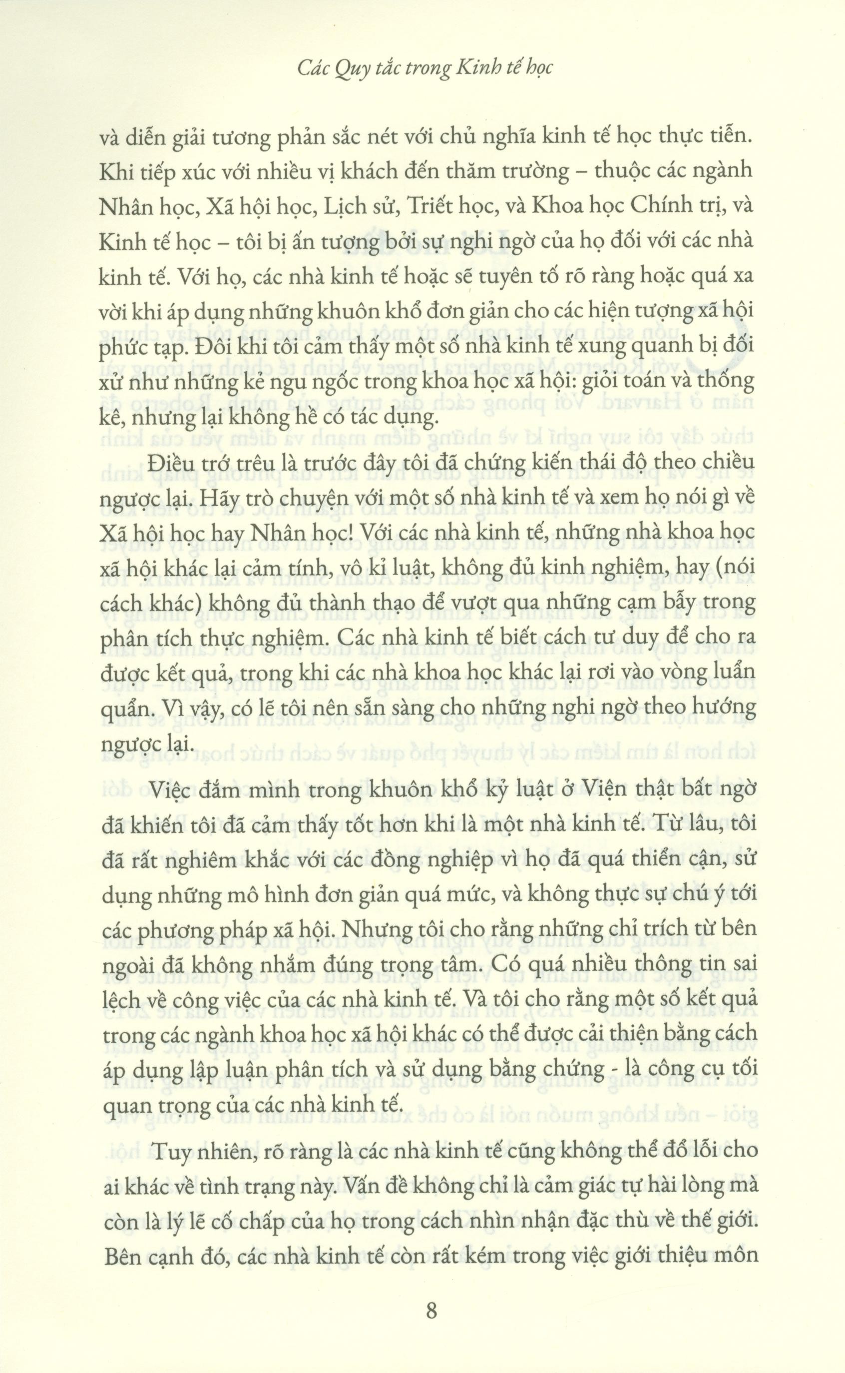 Các Quy Tắc Trong Kinh Tế Học - Dani Rodrik