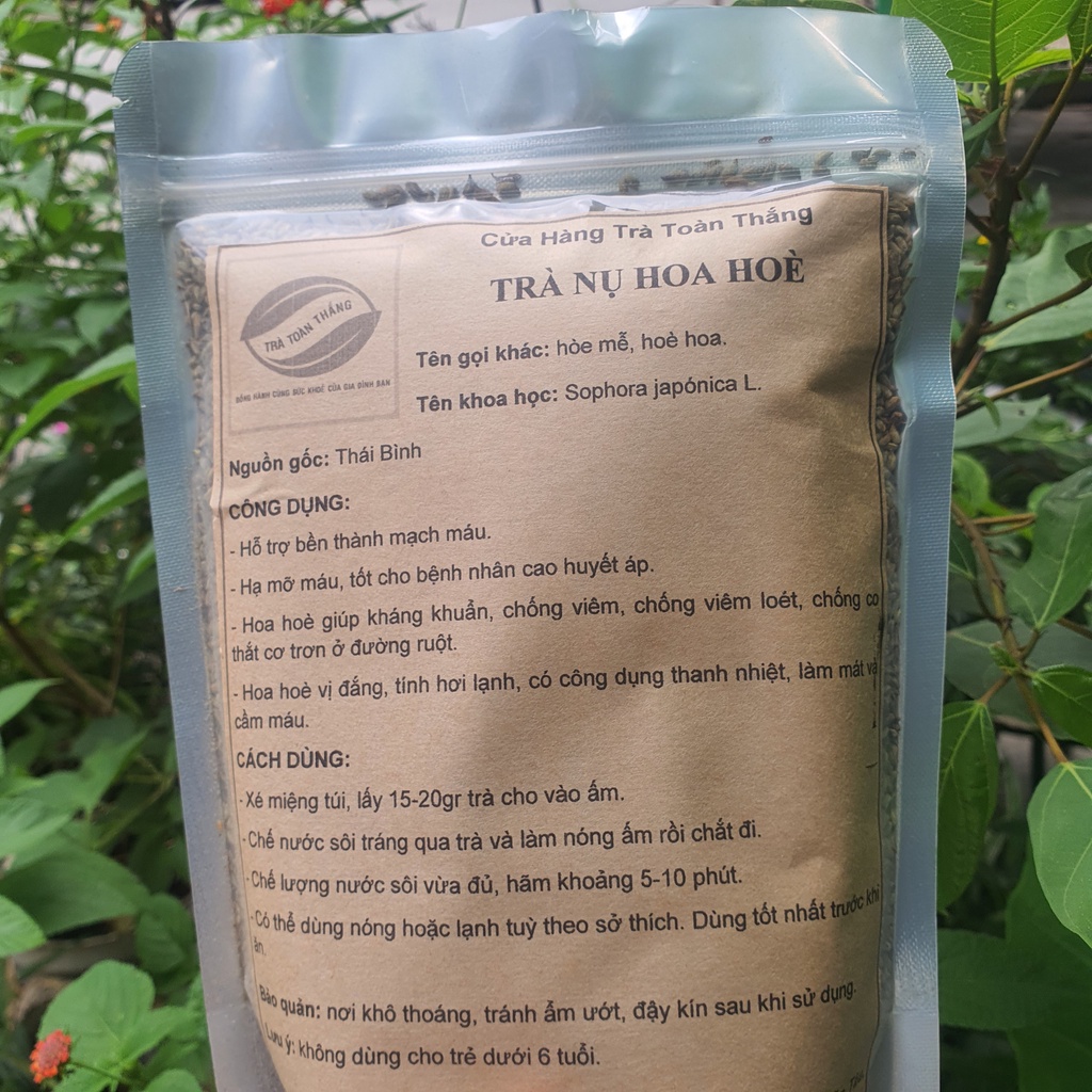 Trà nụ hoa hoè thái bình sấy thơm, giao hàng nhanh miễn phí toàn quốc