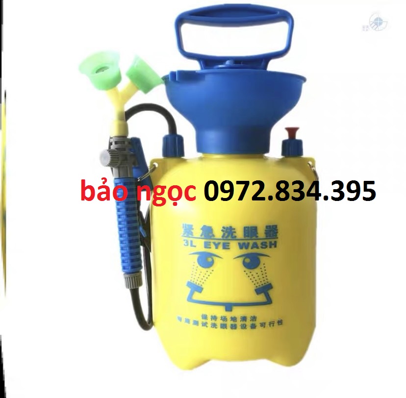 BÌNH RỬA MẮT, VÒI RỬA MẮT KHẨN CẤP 3L,5L,8L,