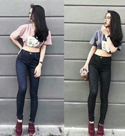 QUẦN JEAN NỮ LƯNG CAO TÔN GIÁNG SIÊU ĐẸP 03 ( CÓ SIZE ĐẠI )
