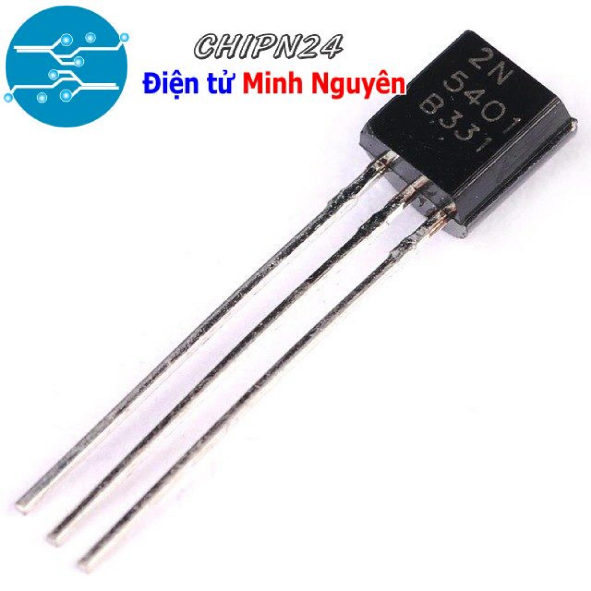 [10 con] (KT1) Transistor 2N5401 TO-92 PNP 300mA 100V (N5401 5401)