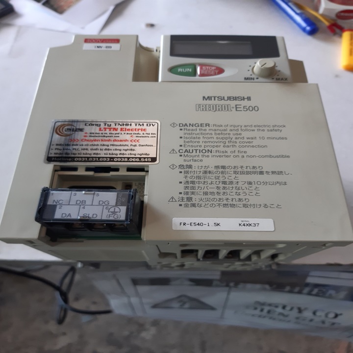 FR-E540-1.5K Biến tần cấp 1 pha hoặc 3 pha 380v loại 1.5KW