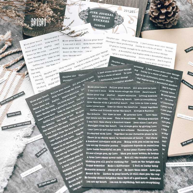 [HCM]Set sticker quote 8 tờ (Hàng có sẵn)