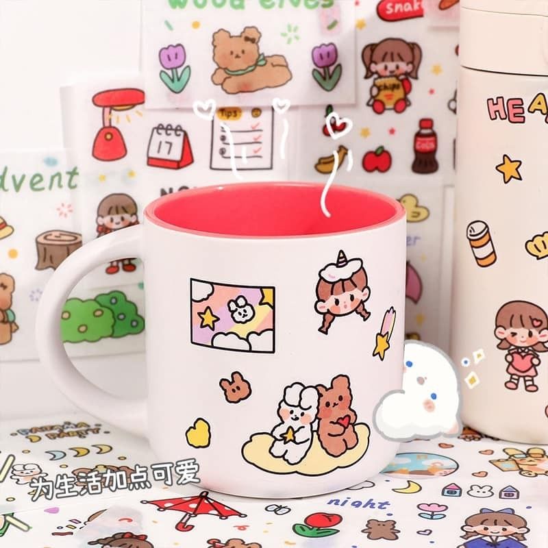 Bộ miếng dán sticker 1000 Miếng Dán Hãng TELADO HOVIMO D4.010.HO