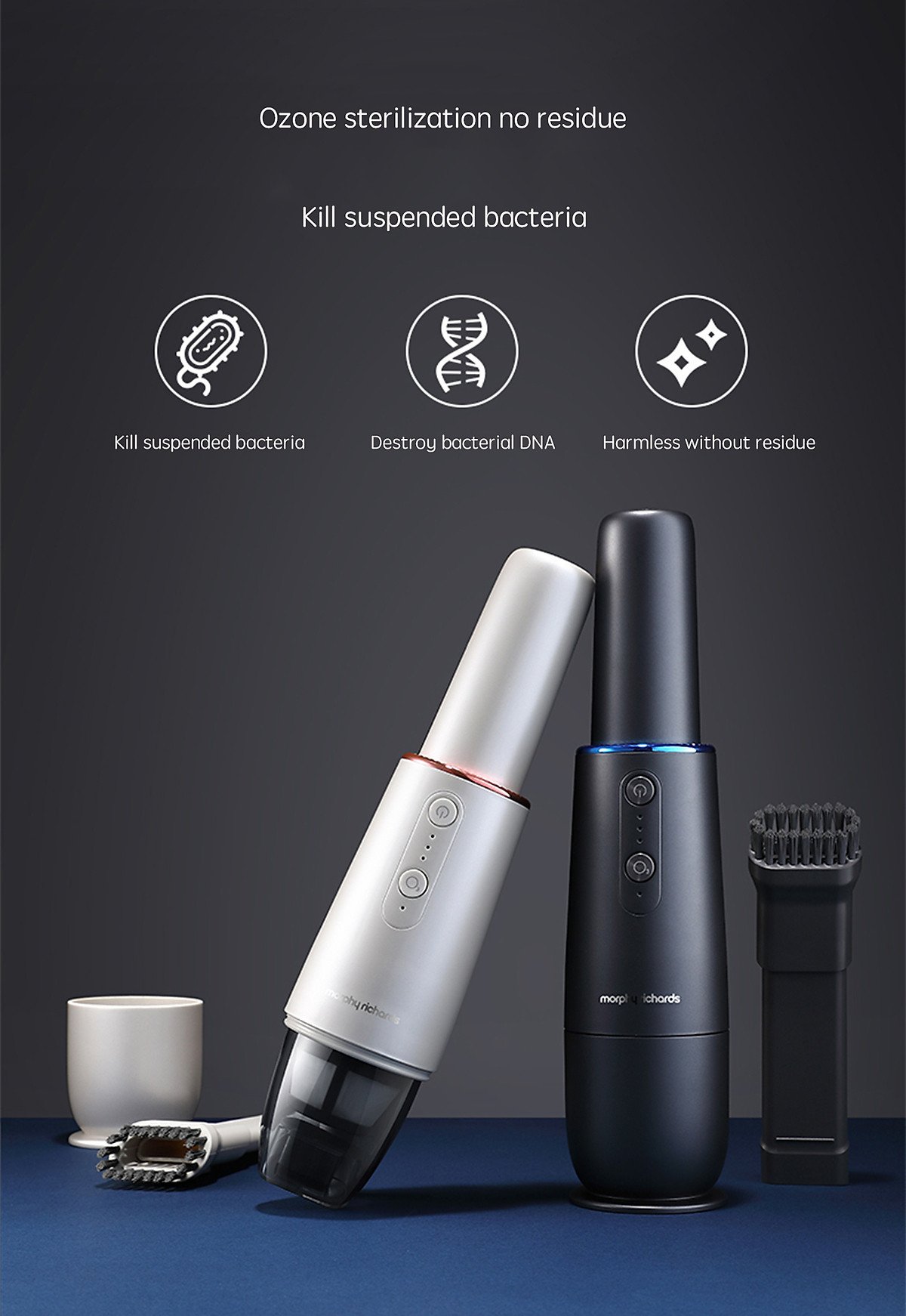 Máy hút bụi mini cầm tay MORPHY RICHARDS MR3936