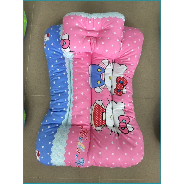 [HCM]Bộ nệm gối cho bé sơ sinh dày 10cm ( nằm siêu mát)