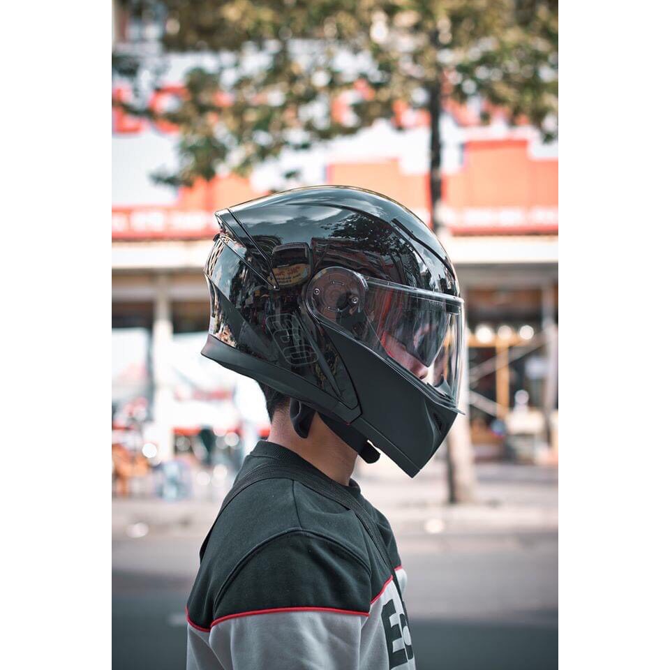 Mũ Bảo Hiểm Nguyên Đầu Lật Hàm EGO E9 - EGO HELMET