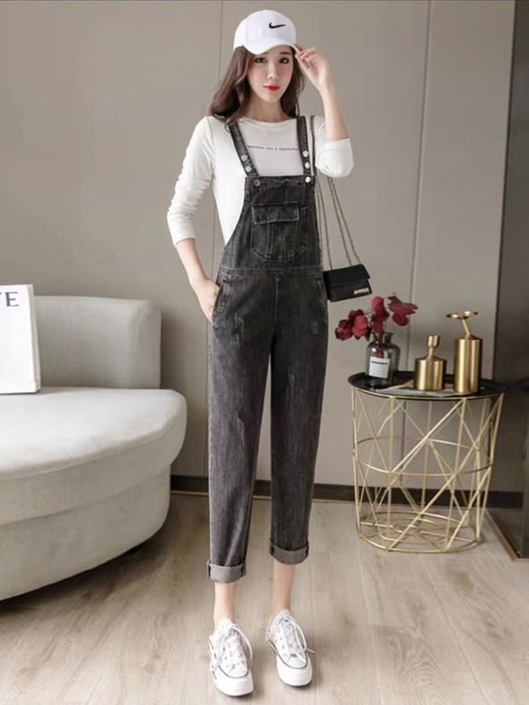 Yếm jean nữ chất bò siêu hot 2021 - yếm jean nữ mẫu mới thiết kế cá tính - yếm jean nữ năng động thời trang binstore94 as01