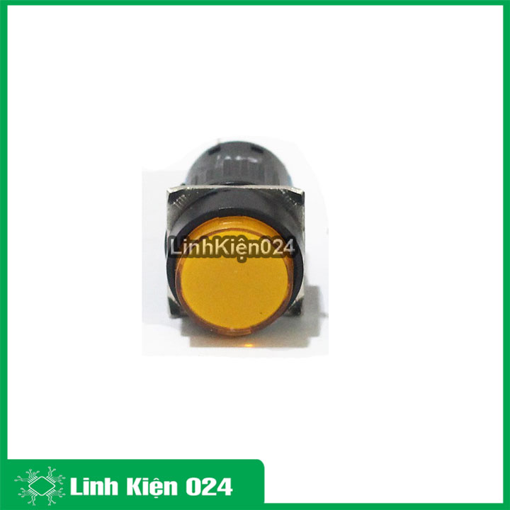 Nút nhấn đề 15mm 24vdc al6- a nhấn giữ có đèn