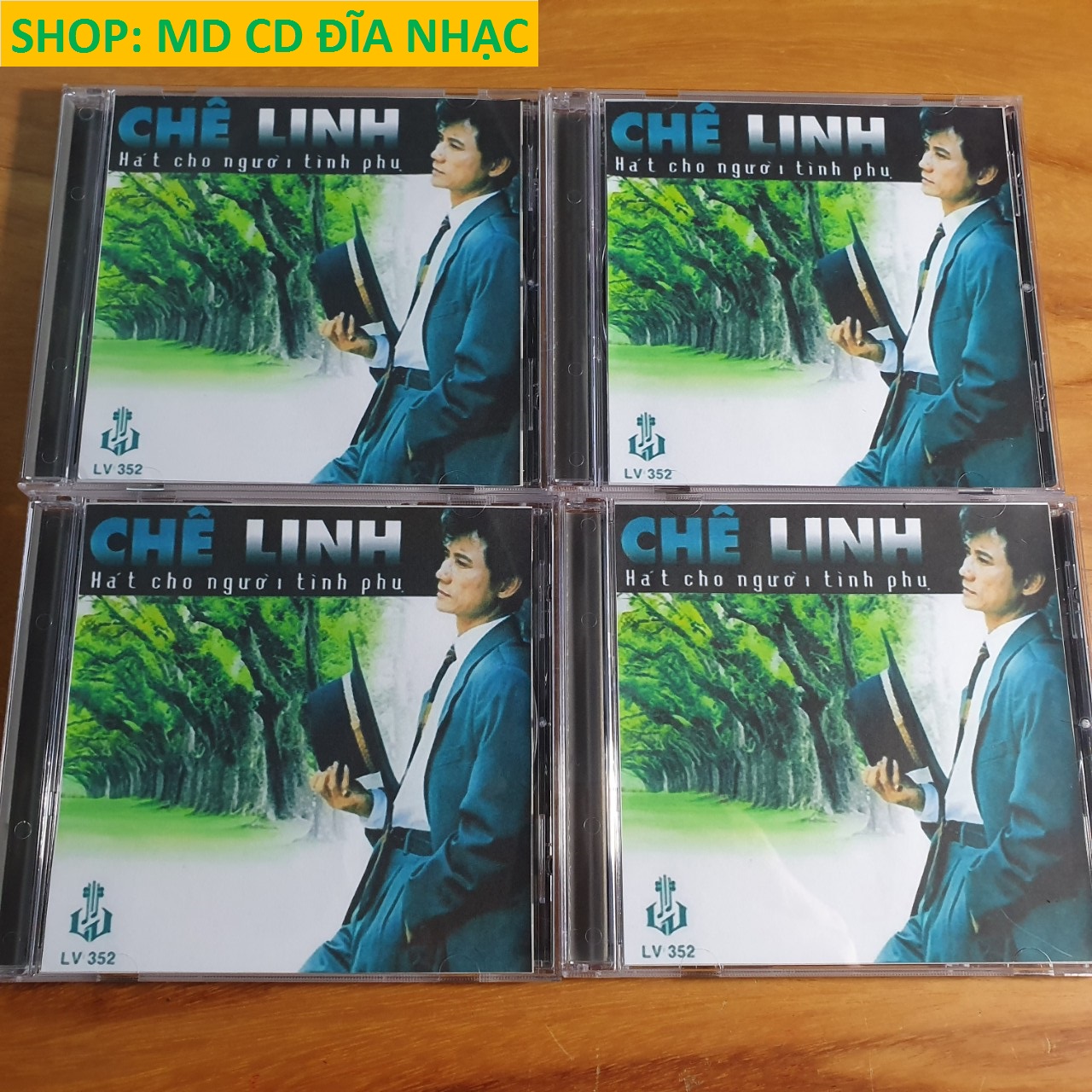 [MDCD] Chế Linh - Hát Cho Người Tình Phụ - Bộ 4 Đĩa CD